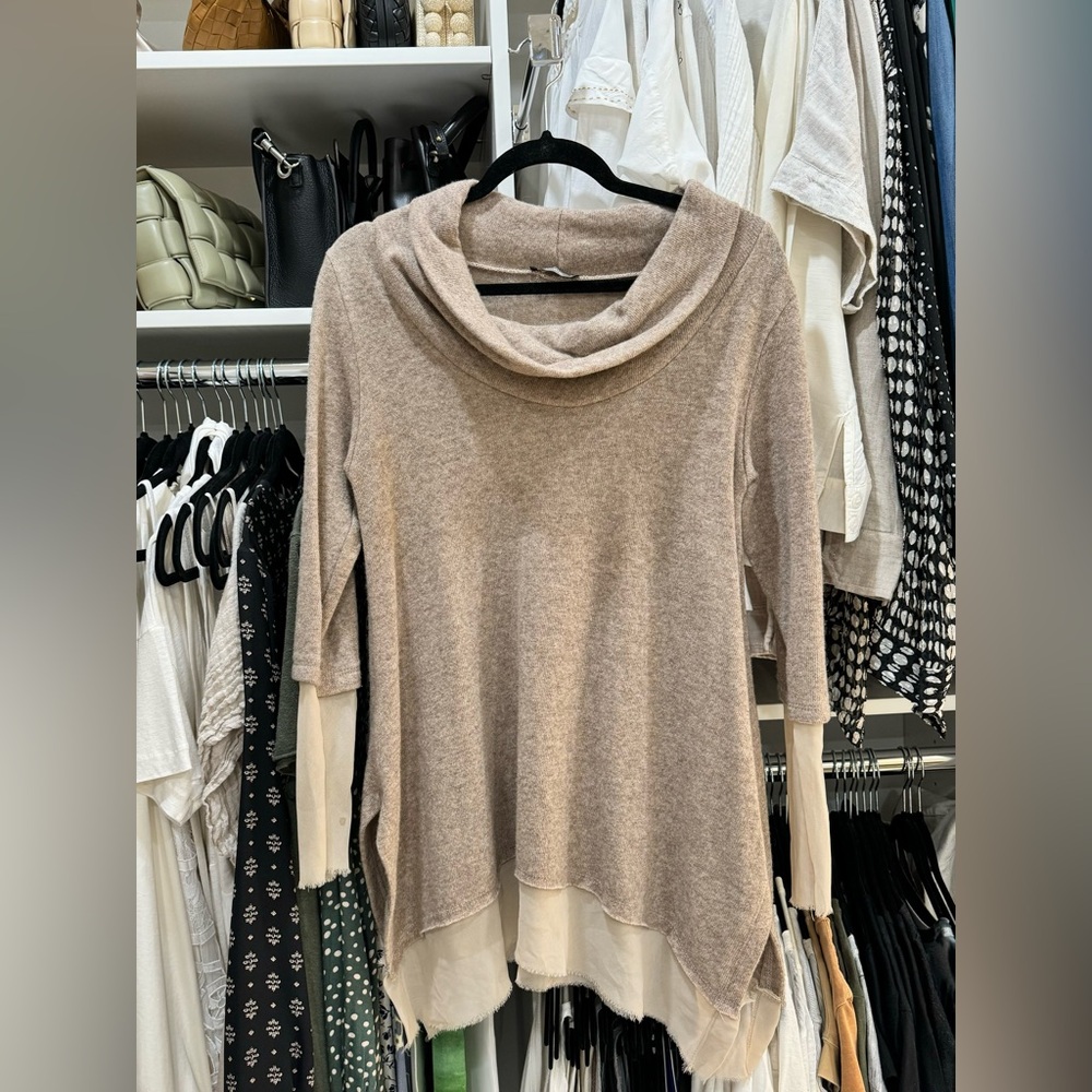 Dixie Tan Wool Sweater